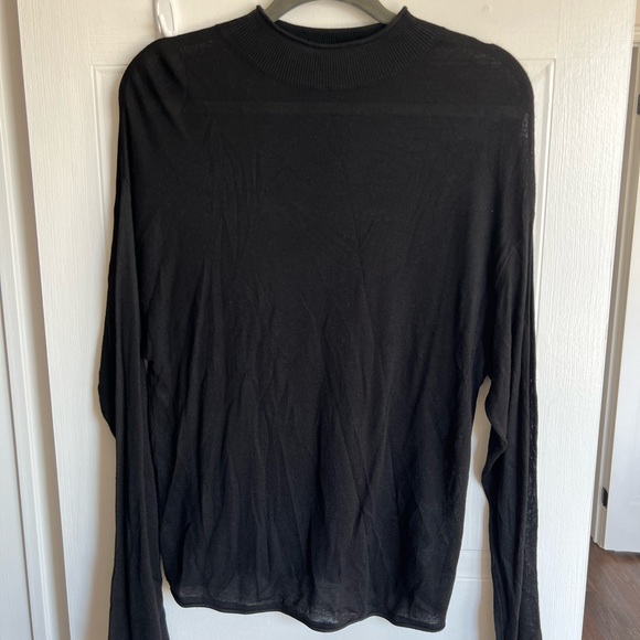 Sheer black top - Picture 1 of 1